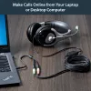 StarTech.com adaptér pre headset so samostatnými konektormi slúchadiel/mikrofónu – 3,5 mm 4-pólový na 2x 3-pólový 3,5 mm konektor samec/samica