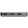 StarTech.com HB31C3ASDMB 3-portový USB-C hub s čítačkou kariet SD, 3x USB-A, 10 Gbps, USB 3.1, napájaný zo zbernice, kábel 25 cm, kompatibilný s Thunderbolt 3