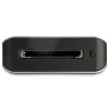 StarTech.com HB31C3ASDMB 3-portový USB-C hub s čítačkou kariet SD, 3x USB-A, 10 Gbps, USB 3.1, napájaný zo zbernice, kábel 25 cm, kompatibilný s Thunderbolt 3