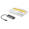 StarTech.com HB31C3ASDMB 3-portový USB-C hub s čítačkou kariet SD, 3x USB-A, 10 Gbps, USB 3.1, napájaný zo zbernice, kábel 25 cm, kompatibilný s Thunderbolt 3