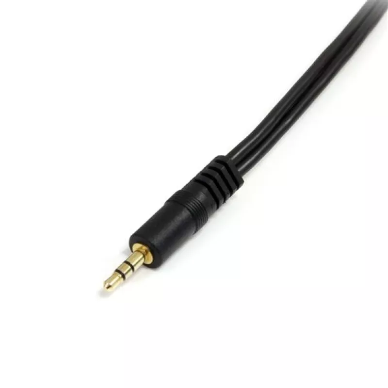 StarTech.com 15 cm stereo rozbočovací kábel – 3,5 mm konektor samec na 2x 3,5 mm konektor samica