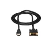StarTech.com 6 ft HDMI na DVI-D kábel - M/M, 1,8 m, HDMI, DVI-D, konektor samec, konektor samec, rovný