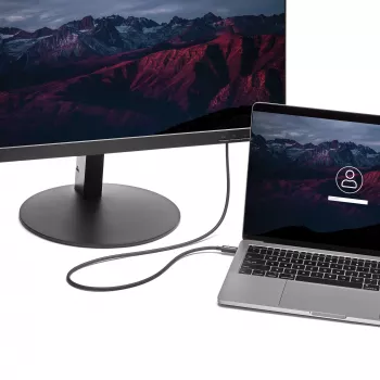 StarTech.com 1m Thunderbolt 3 (20Gbps) USB-C kábel – kompatibilný s Thunderbolt, USB a DisplayPort