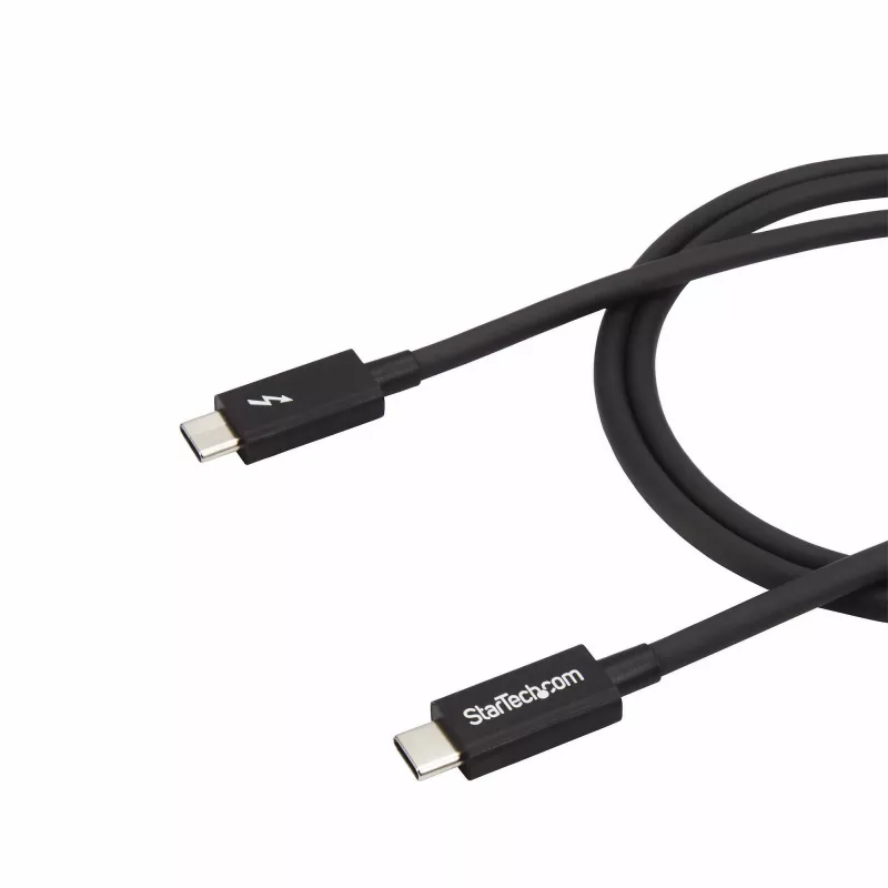 StarTech.com 1m Thunderbolt 3 (20Gbps) USB-C kábel – kompatibilný s Thunderbolt, USB a DisplayPort
