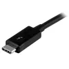 StarTech.com 1m Thunderbolt 3 (20Gbps) USB-C kábel – kompatibilný s Thunderbolt, USB a DisplayPort