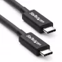 StarTech.com 2m Thunderbolt 3 (20Gbit/s) USB-C kábel – kompatibilný s Thunderbolt, USB a DisplayPort
