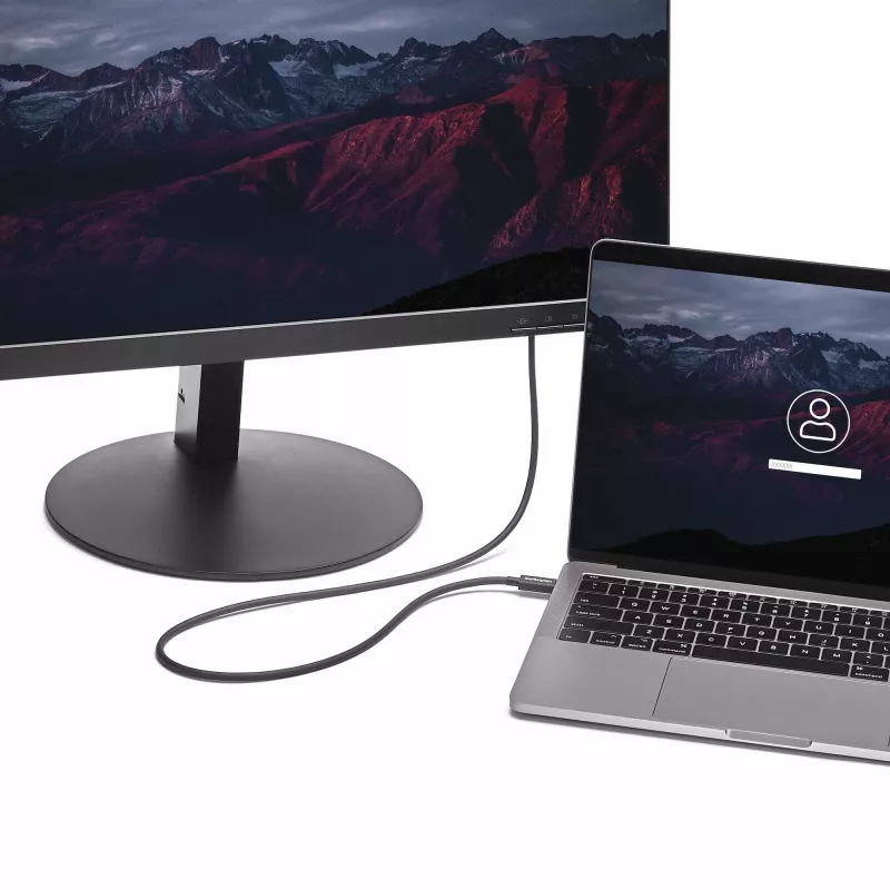 StarTech.com 2m Thunderbolt 3 (20Gbit/s) USB-C kábel – kompatibilný s Thunderbolt, USB a DisplayPort