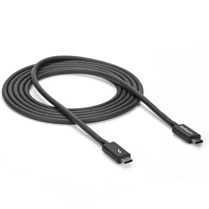 StarTech.com 2m Thunderbolt 3 (20Gbit/s) USB-C kábel – kompatibilný s Thunderbolt, USB a DisplayPort