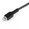 StarTech.com 15 cm odolný čierny USB-A na Lightning kábel – robustný aramidový USB Type-A na Lightning nabíjací/synchronizačný kábel – Apple MFi certifikovaný pre iPad/iPhone 12