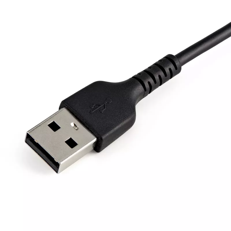 StarTech.com 15 cm odolný čierny USB-A na Lightning kábel – robustný aramidový USB Type-A na Lightning nabíjací/synchronizačný kábel – Apple MFi certifikovaný pre iPad/iPhone 12