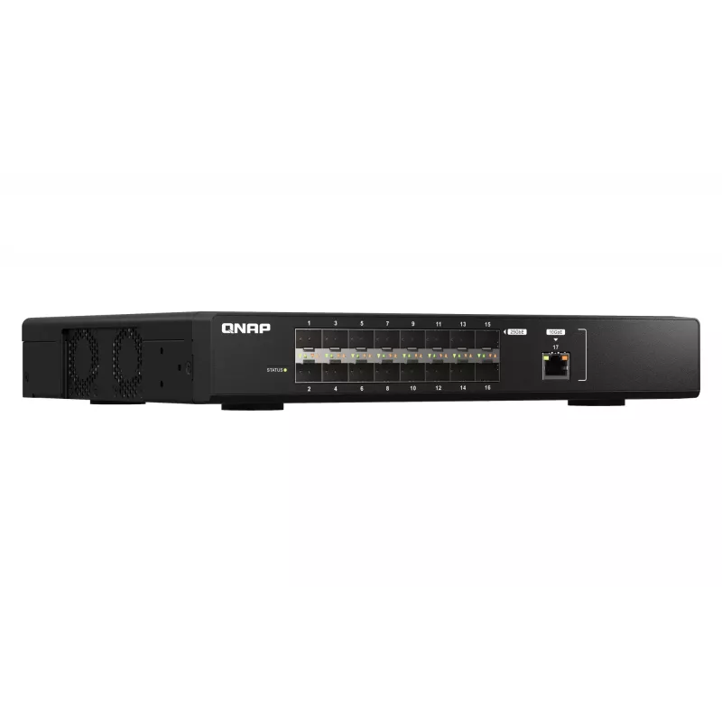 QNAP QSW-M5216-1T sieťový switch Managed L2 čierny