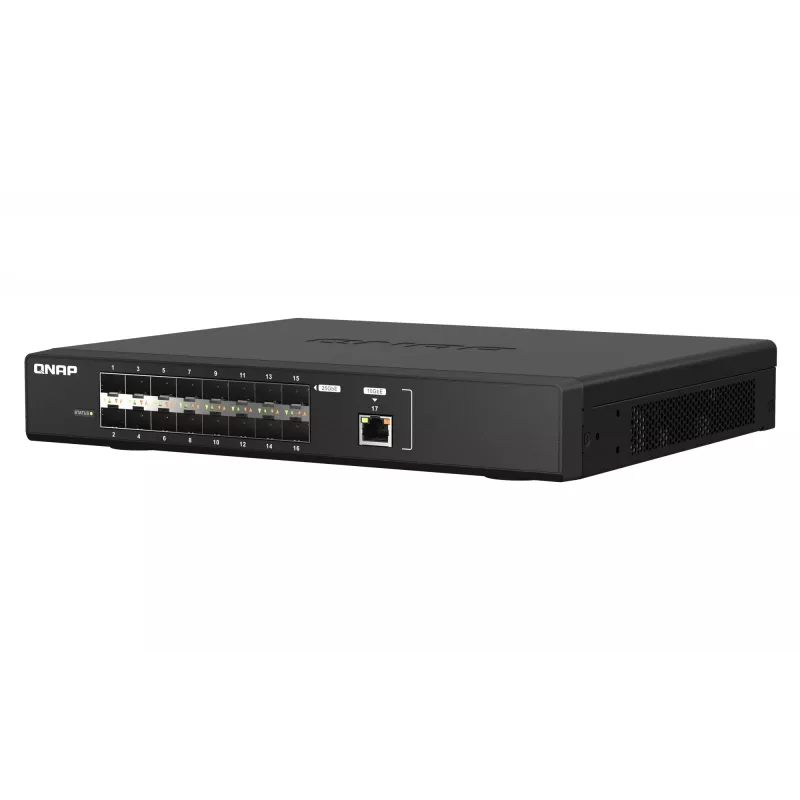 QNAP QSW-M5216-1T sieťový switch Managed L2 čierny