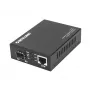 Intellinet 10GBase-T na 10GBase-R mediálny konvertor, 1 x 10 GB SFP+ slot, 1 x 10GB RJ45 port