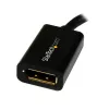 StarTech.com Mini DisplayPort na DisplayPort adaptér - 4K x 2K UHD video - Mini DP na DP konvertor - Mini DisplayPort na DisplayPort 1.2 adaptér - mDP PC/počítač na DP monitor/display