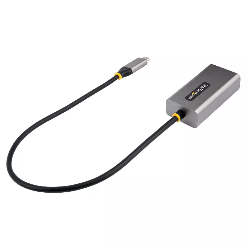 StarTech.com US1GC30B2 adaptér USB-C na Gigabit Ethernet, USB 3.0, 10/100/1000 Mb/s, ASIX AX88179A, kábel 30 cm, sivý