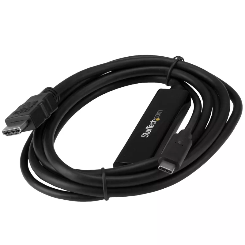 StarTech.com 6ft (2m) USB C na HDMI kábel - 4K 30Hz USB Type-C na HDMI video display konvertor - USB-C DP Alt Mode na HDMI monitor adaptérový kábel - kompatibilný s Thunderbolt