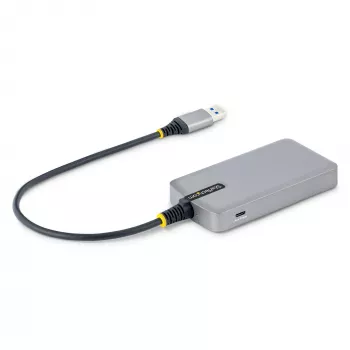 StarTech.com 4-port USB hub – USB 3.0 5 Gbit/s, napájaný zbernicou, USB-A na 4x USB-A hub s voliteľným pomocným napájacím vstupom – prenosný desktop/notebook USB hub, 30 cm kábel, USB rozširujúci hub