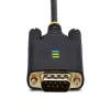 StarTech.com 3 m USB na sériový adaptérový kábel, zachovanie COM, vymeniteľné skrutky/matice, USB-A na DB9 RS232, FTDI IC, ESD ochrana, Windows/macOS/Linux