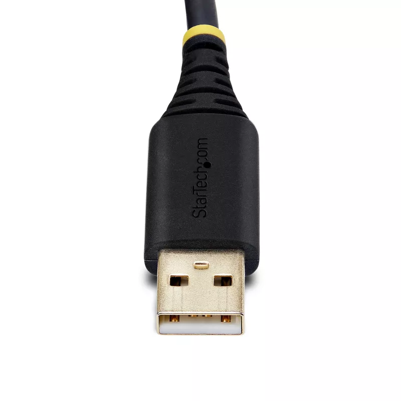 StarTech.com 3 m USB na sériový adaptérový kábel, zachovanie COM, vymeniteľné skrutky/matice, USB-A na DB9 RS232, FTDI IC, ESD ochrana, Windows/macOS/Linux