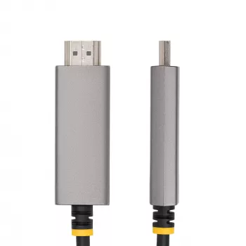 StarTech.com 10ft (3m) USB-C na HDMI adaptérový kábel, 8K 60Hz, 4K 144Hz, HDR10, USB Type-C na HDMI 2.1 video konvertorový kábel, kompatibilný s USB-C DP Alt Mode/USB4/Thunderbolt 3/4 – USB-C notebook na HDMI monitor
