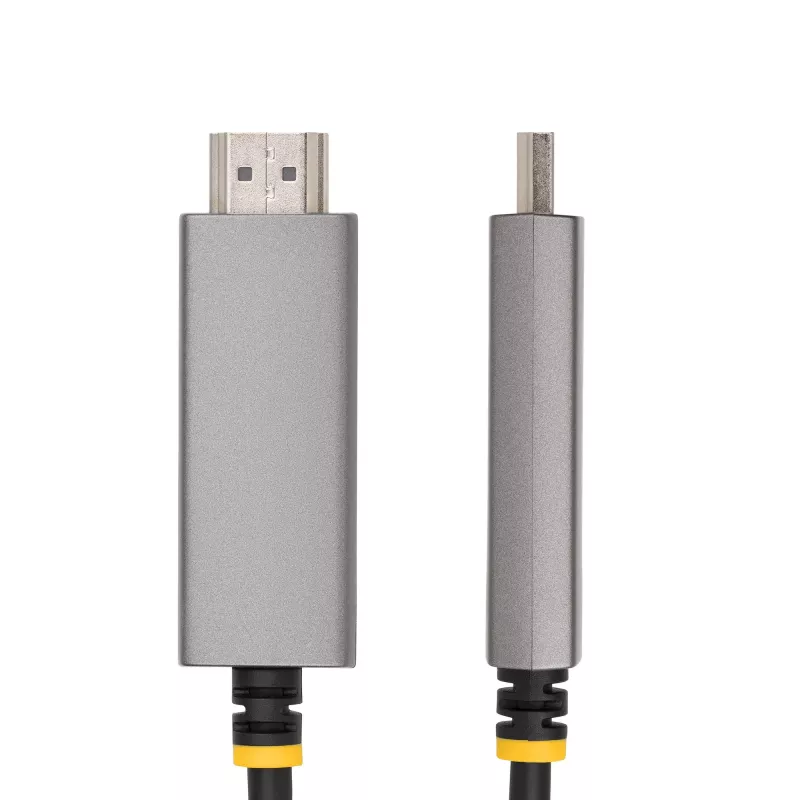 StarTech.com 10ft (3m) USB-C na HDMI adaptérový kábel, 8K 60Hz, 4K 144Hz, HDR10, USB Type-C na HDMI 2.1 video konvertorový kábel, kompatibilný s USB-C DP Alt Mode/USB4/Thunderbolt 3/4 – USB-C notebook na HDMI monitor
