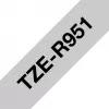Brother TZE-R951 popisovacia páska čierna na striebornej