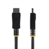 StarTech.com 7m (23ft) DisplayPort kábel - 2560 x 1440p - DisplayPort na DisplayPort kábel - DP na DP kábel pre monitor - DP video/Display kábel - uzamykateľné DP konektory - HDCP & DPCP