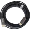 InLine DisplayPort na HDMI AOC konvertorový kábel, 4K/60Hz, čierny, 15m