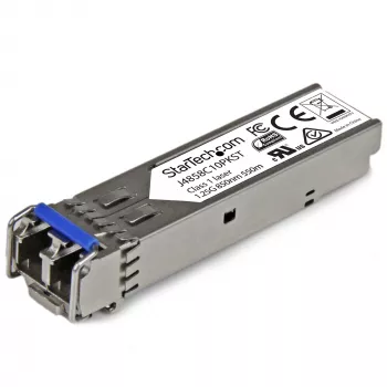 StarTech.com HP J4859C kompatibilný SFP transceiver modul - 1000BASE-LX - 10 balenie~10 ks balenie HPE J4859C kompatibilný SFP modul - 1000BASE-LX - 1GbE jednovidové/multividové optické vlákno transceiver - 1GE Gigabit Ethernet SFP - LC 10km - 1310nm - DDM HPE 1400, 1700, 1820