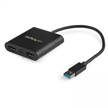 StarTech.com USB 3.0 na duálny HDMI adaptér, USB na 2x HDMI monitor konvertor pre Windows (bez podpory pre macOS/ChromeOS/Linux) - TAA