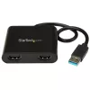 StarTech.com USB 3.0 na duálny HDMI adaptér, USB na 2x HDMI monitor konvertor pre Windows (bez podpory pre macOS/ChromeOS/Linux) - TAA