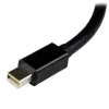 StarTech.com MDP2DVI3 adaptér Mini DisplayPort na DVI, 1920x1200 (WUXGA), pasívny, kompatibilný s Thunderbolt, 17 cm, čierny