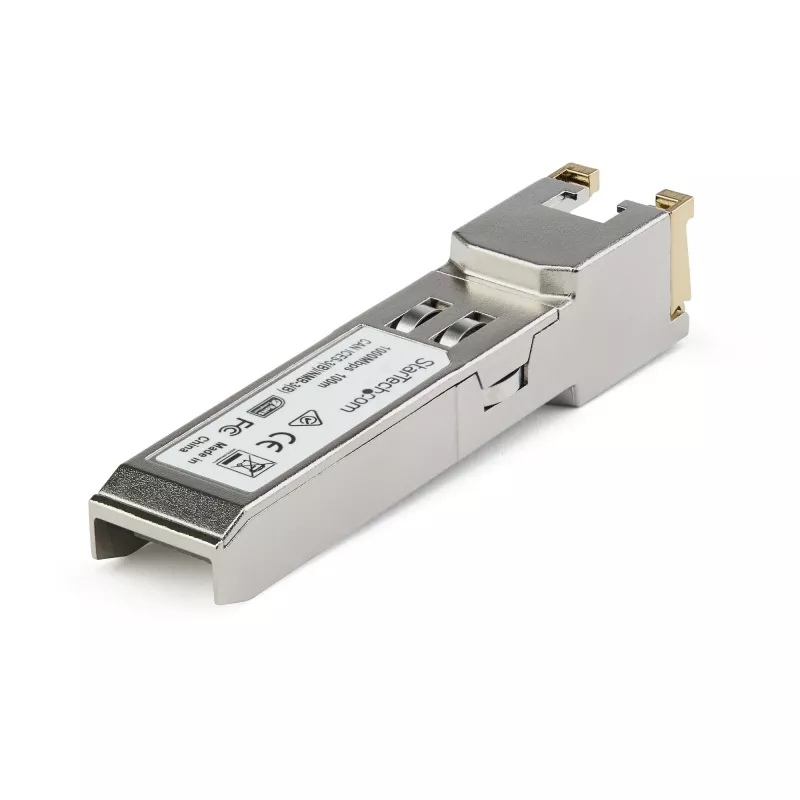 StarTech.com Cisco GLC-TE kompatibilný modul - 1000BASE-T medený priemyselný Gigabit Ethernet transceiver - SFP na RJ45 Cat6/Cat5e 100m rozšírená teplota - Cisco Firepower, IE 2000, C9500, C2960