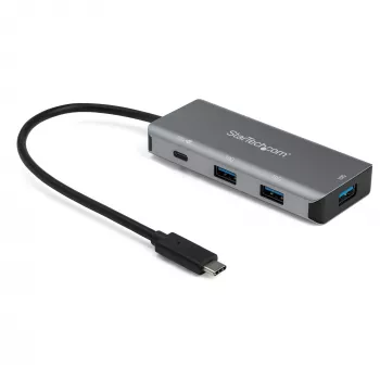 StarTech.com 4 port USB C hub (10Gbps) na 3x USB-A & 1x USB-C – 100W Power Delivery priechodné nabíjanie – prenosný USB 3.1 Gen 2/USB 3.2 Gen 2 Type-C adaptér pre notebook – funguje s TB3~4 port USB C hub (10Gbps) na 3x USB-A & 1x USB-C – 100W Power Delivery priechodné nabíjanie – prenosný USB 3.2 Gen 2 Type-C adaptér pre notebook – funguje s TB3