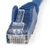 StarTech.com 7m CAT6 Ethernet kábel – LSZH (Low Smoke Zero Halogen) – 10 Gigabit 250MHz 100W PoE RJ45 10GbE UTP sieťový patch kábel, bez západky s odľahčením ťahu – modrý, CAT 6, ETL overený, 24AWG