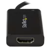 StarTech.com USB C na HDMI 2.0 adaptér s Power Delivery - 4K 60Hz USB Type-C na HDMI Display Video konvertor - 60W PD priechodný nabíjací konektor - kompatibilný s Thunderbolt 3 - čierna