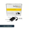StarTech.com USB C na HDMI 2.0 adaptér s Power Delivery - 4K 60Hz USB Type-C na HDMI Display Video konvertor - 60W PD priechodný nabíjací konektor - kompatibilný s Thunderbolt 3 - čierna