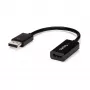 StarTech.com DP2HD4KS aktívny adaptér DisplayPort 1.2 na HDMI, 4K 30 Hz, video a zvuk, 0,15 m