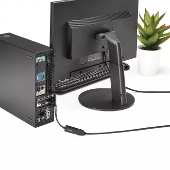 StarTech.com DisplayPort na HDMI adaptér – 4K 30 Hz aktívny DisplayPort na HDMI video konvertor – DP na HDMI monitor/TV/Display káblový adaptér dongle – Ultra HD DP 1.2 na HDMI 1.4 adaptér