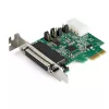 StarTech.com 4-port PCI Express RS232 sériová adaptérová karta – PCIe RS232 Serial Host Controller Card – PCIe na sériový DB9 – 16950 UART – Low-Profile rozširujúca karta – Windows/Linux – TAA