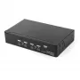 StarTech.com 4-port DisplayPort KVM switch – 4K 60 Hz – jednoduchý monitor – Dual-Port UHD DP 1.2 USB KVM switch s integrovaným USB-2.0 hubom a audio – Dell, HP, Apple, Lenovo – TAA-kompatibilný