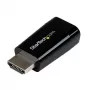 StarTech.com kompaktný HDMI na VGA adaptér konvertor - ideálny pre Chromebooky Ultrabooky a notebooky – 1920x1200/1080p