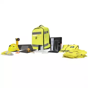 DICOTA Hi-Vis batoh žltý EN ISO 20471:2013 certifikácia