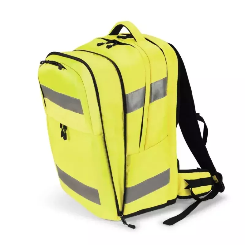 DICOTA Hi-Vis batoh žltý EN ISO 20471:2013 certifikácia
