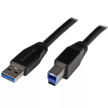StarTech.com aktívny USB 3.0 USB-A na USB-B kábel – M/M – 5 m (15 stôp)