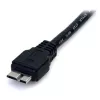 StarTech.com 0,5 m (1,5 stôp) čierny SuperSpeed USB 3.0 kábel A na Micro B - M/M