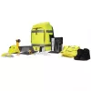 Batoh DICOTA Hi-Vis žltý polyetyléntereftalát (PET) termoplastický polyuretán (TPU)