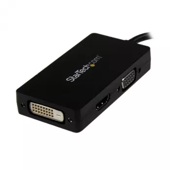 StarTech.com Travel A/V adaptér: 3-in-1 DisplayPort na VGA, DVI alebo HDMI konvertor