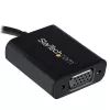 StarTech.com USB-C na VGA adaptér - čierny - 1080p - videokonvertor pre váš MacBook Pro - USB C na VGA Display Dongle - aktualizovaná verzia je CDP2VGAEC