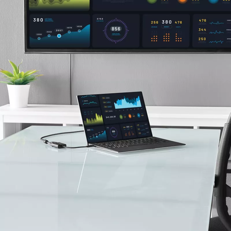 StarTech.com USB-C na VGA adaptér - čierny - 1080p - videokonvertor pre váš MacBook Pro - USB C na VGA Display Dongle - aktualizovaná verzia je CDP2VGAEC